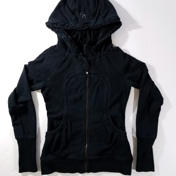 lululemon athletica Tops - Lululemon Zip-Up Hoodie Sweatshirt w/Thumb Holes